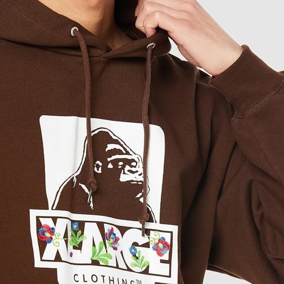 NWT - XLARGE (JAPAN} - FLOWER OG PULLOVER HOODED SWEAT - Size Small - Picture 2 of 4